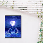 Dolphin Love-Full Drill Diamond Painting