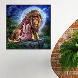 Lion Full  Drill-Diamond Painting