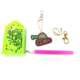 5pcs Car DIY Keychain