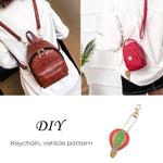 5pcs Car DIY Keychain