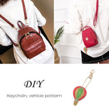 5pcs Car DIY Keychain