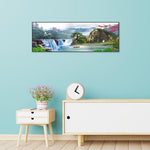 Spring Landscape - Full Drill Round Drill Painting - 80x30cm