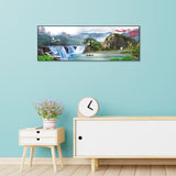 Spring Landscape - Full Drill Round Drill Painting - 80x30cm