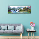 Spring Landscape - Full Drill Round Drill Painting - 80x30cm