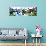 Spring Landscape - Full Drill Round Drill Painting - 80x30cm