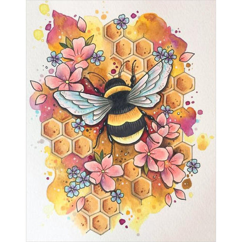 Flower Full Drill DIY Diamond Painting