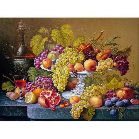 Fruit Plate-Full Drill Diamond Painting