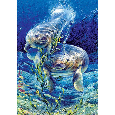 Ocean Sea Dog-Full Drill Diamond Painting