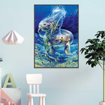 Ocean Sea Dog-Full Drill Diamond Painting