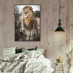 Lion Desert Full Drill-Diamond Painting