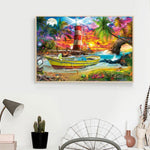 Sea Full Drill DIY Diamond Painting
