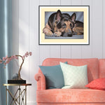 Animal Dog-Full Drill Diamond Painting