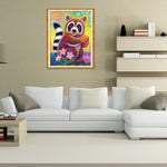 Happy Panda-Full Drill Diamond Painting