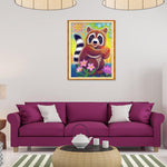 Happy Panda-Full Drill Diamond Painting