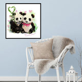 Panda Love-Full Drill Diamond Painting
