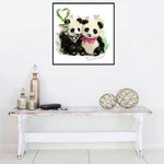Panda Love-Full Drill Diamond Painting