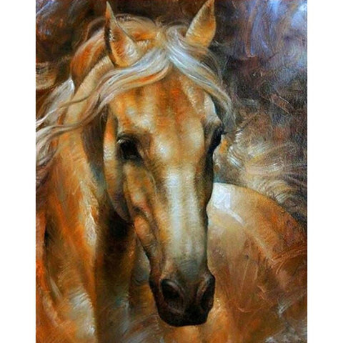 5D DIY Full Drill Diamond Painting Charming Horse