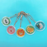 5pcs Animal DIY Keychain