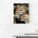 Lion Full Drill-Diamond Painting