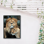 Lion Full Drill-Diamond Painting
