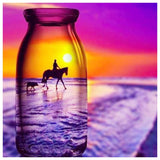 Glass Scenery - Full Drill Diamond Painting