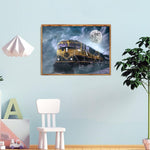 Train-Full Drill Diamond Painting
