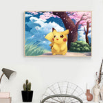Pikachu Pokemon - Full Drill BRICOLAGE Diamond Painting