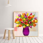 Flowers-Full Drill Diamond Painting
