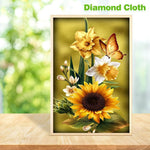 Flower Butterfly 5D Full Drill Diamond Painting
