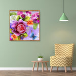 Flower-Full Round Drill Diamond Painting