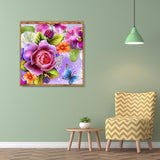 Flower-Full Round Drill Diamond Painting