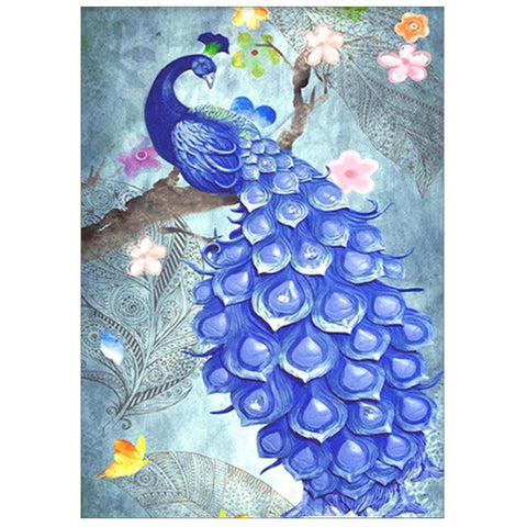 Peafowl-Full Drill Diamond Painting