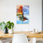 Hanging Tree - Full Drill Round Drill - 40x60cm