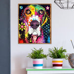 Dog Full Drill-Diamond Painting