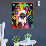 Dog Full Drill-Diamond Painting