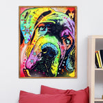 Dog Full Drill-Diamond Painting