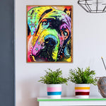 Dog Full Drill-Diamond Painting