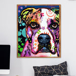 Dog Full Drill-Diamond Painting