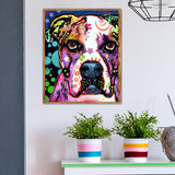 Dog Full Drill-Diamond Painting