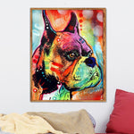Dog Full Drill-Diamond Painting