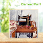 Sewing Machine-Full Drill Diamond Painting