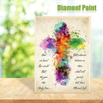 Cross Full Drill-Diamond Painting