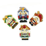 4pcs Soldier DIY Keychain