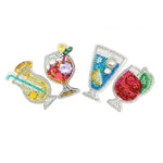 4pcs Soft Drink DIY Keychain