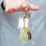 4pcs Soft Drink DIY Keychain