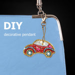 5pcs Car DIY Keychain