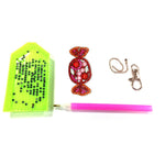 4pcs Trojan Candy DIY Keychain