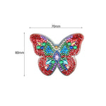 5pcs Butterfly DIY Keychain