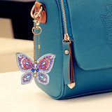 5pcs Butterfly DIY Keychain
