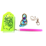 4pcs Feet DIY Keychain